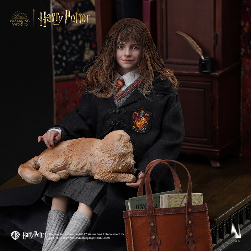 Collectible Hermione Granger with finely detailed clothing and accessories