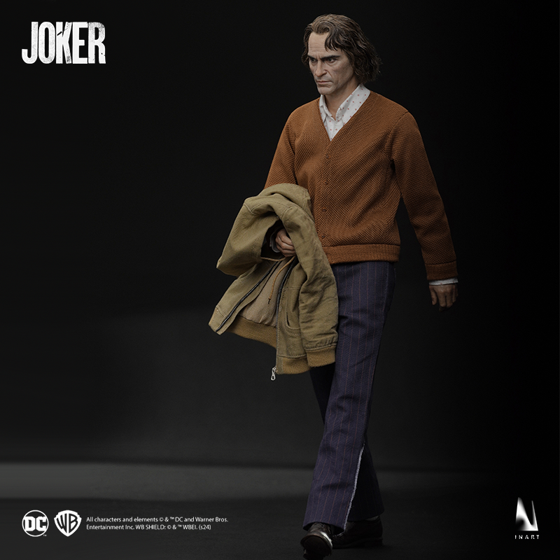 Collectible Joker with finely detailed clothing and accessories