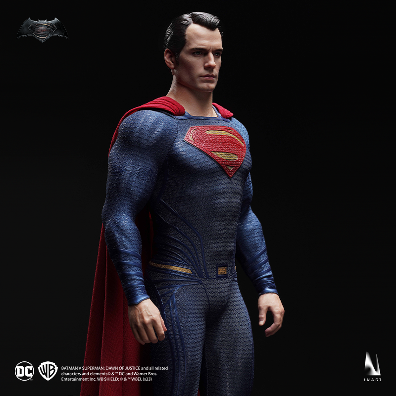 Collectible figure showcasing Superman from BvS, designed by INART