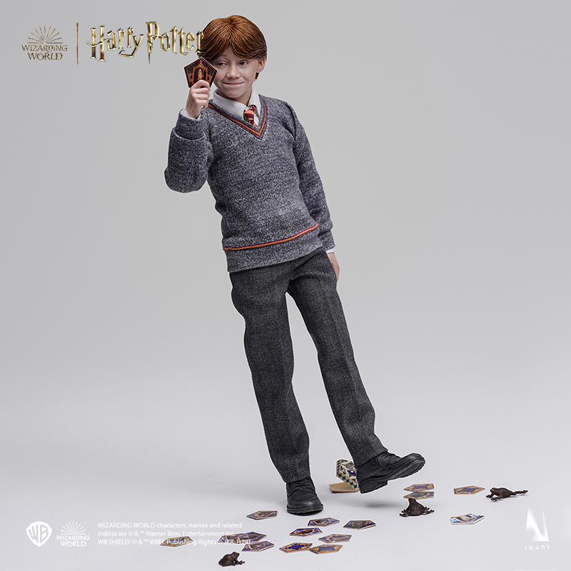 Detailed portrayal of Ron Weasley, the loyal friend and wizard