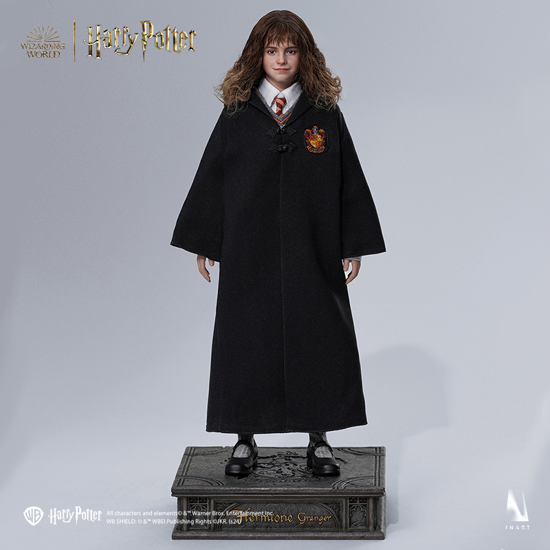 Hermione Granger figure featuring authentic Hogwarts attire