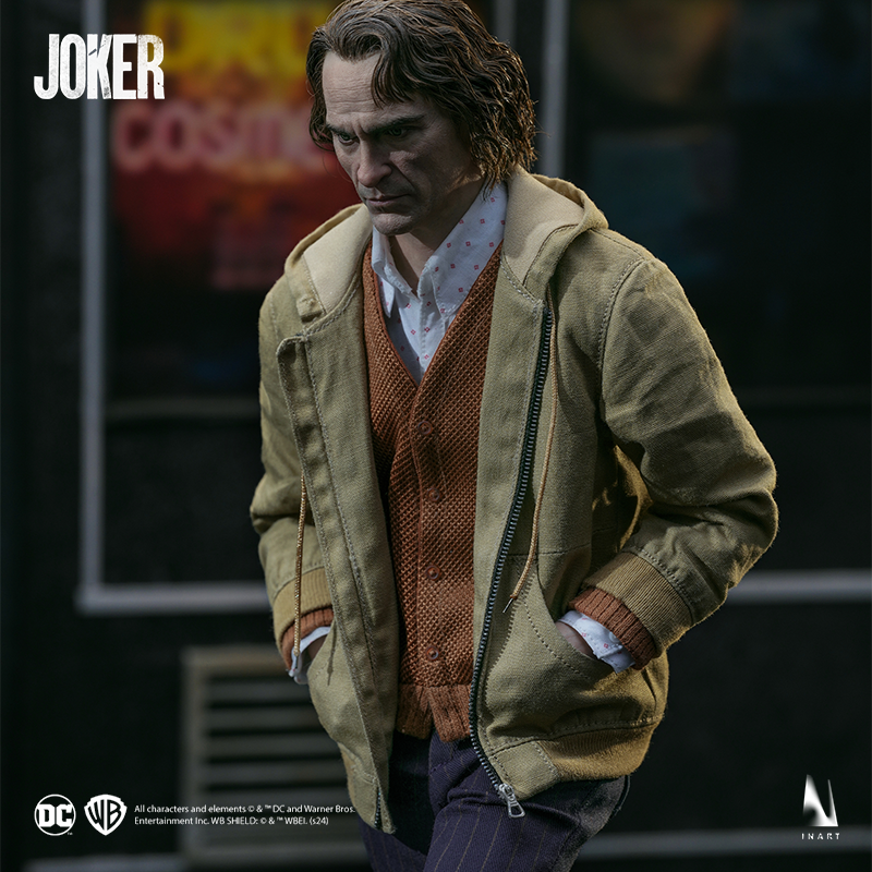 Joker figure featuring authentic comic book design