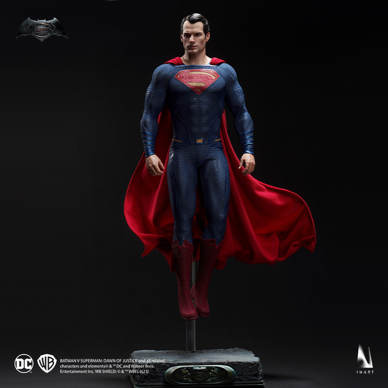 Superman collectible figure from BvS, created by INART