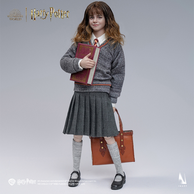 Hermione Granger figure capturing her intelligent expression