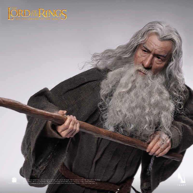 Detailed Gandalf The Grey collectible from INART, finely crafted