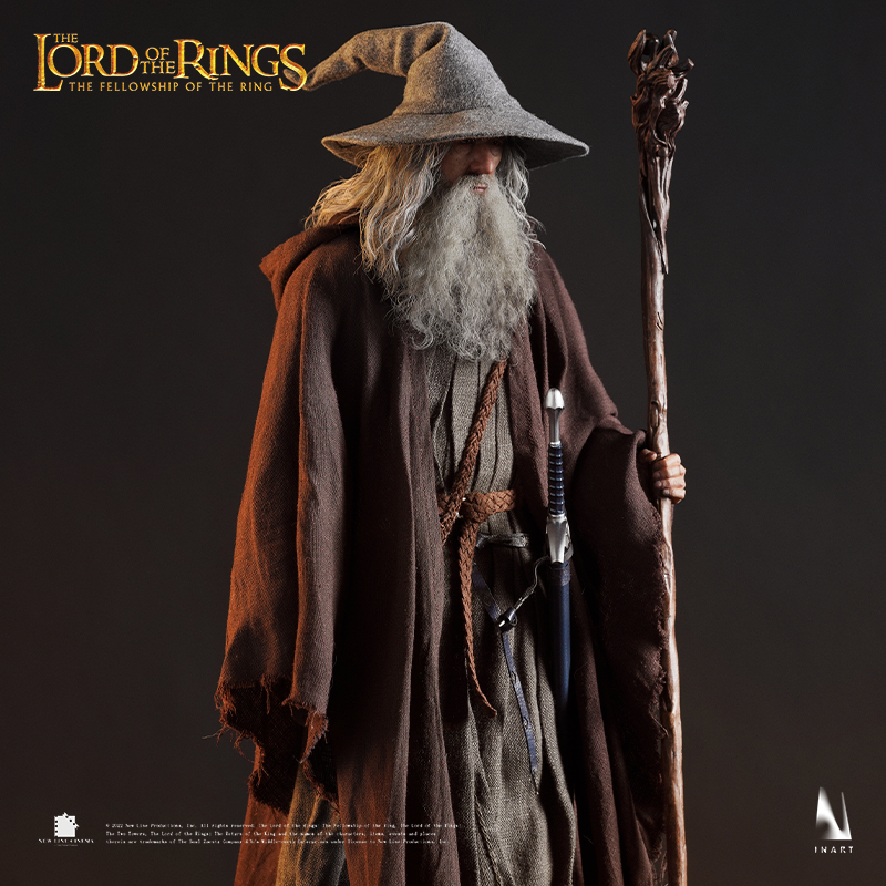 Detailed Gandalf The Grey collectible for The Lord of the Rings enthusiasts