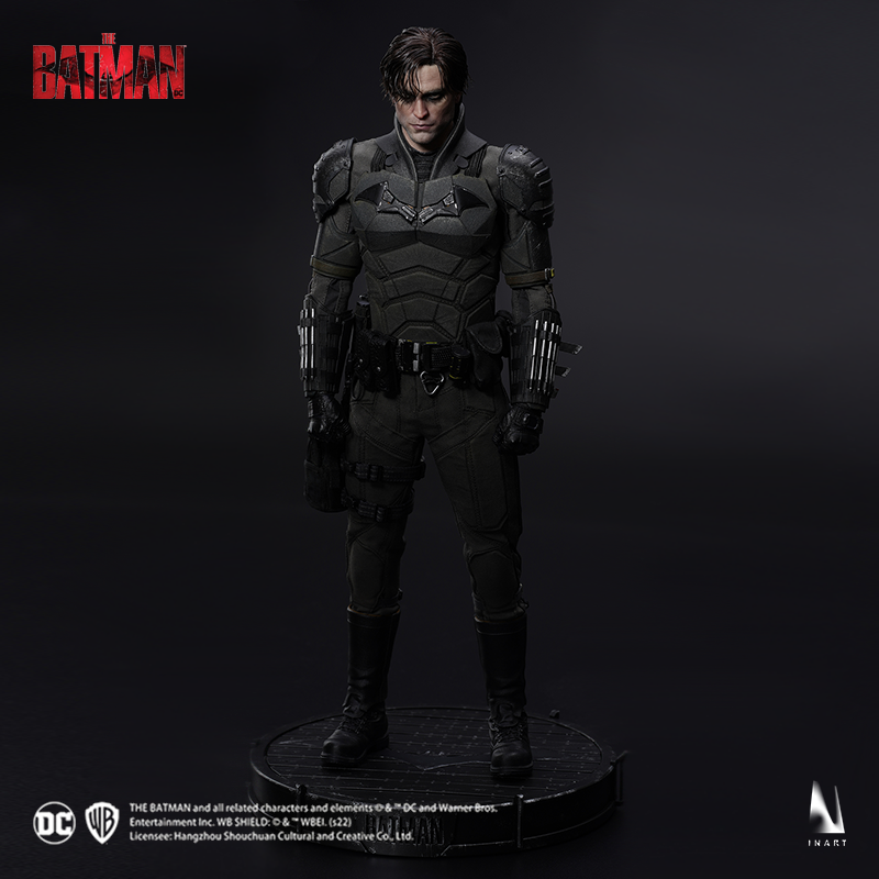 Detailed collectible of The Batman for comic book enthusiasts