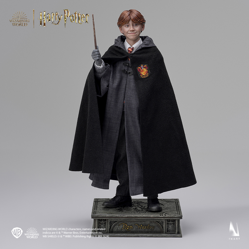 Collectible figure depicting Ron Weasley's iconic appearance