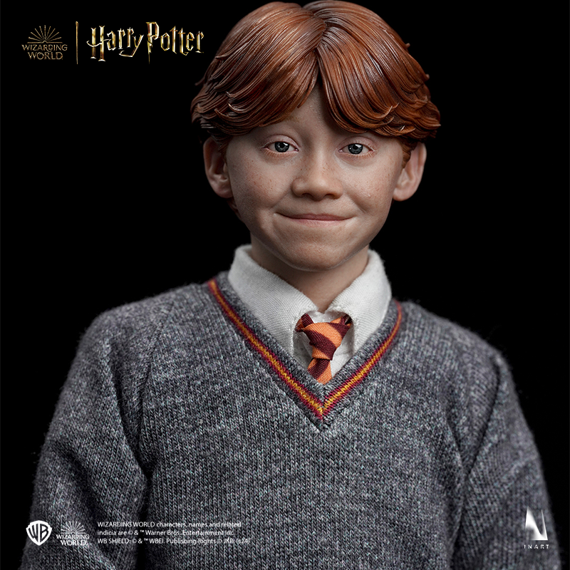 Collectible Ron Weasley figure with hand-painted accents