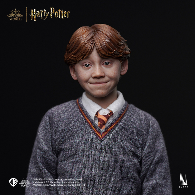 Ron Weasley figure standing with characteristic Gryffindor determination