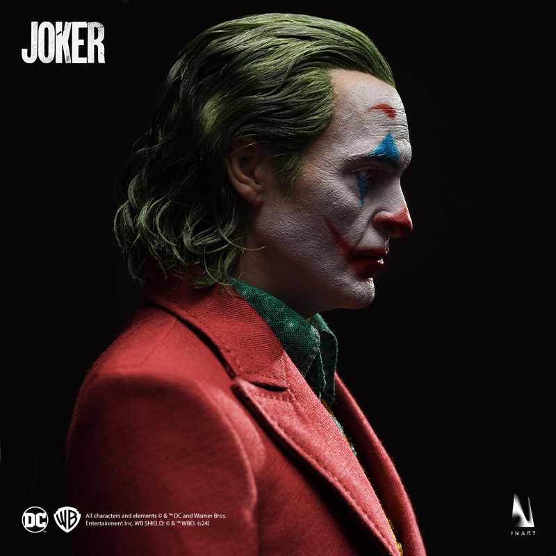 Detailed Joker figurine with elaborate costume and design