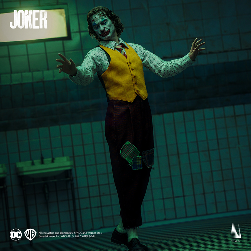 Miniature Joker in a menacing stance