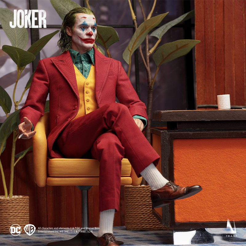 Joker collectible with detailed and expressive facial features