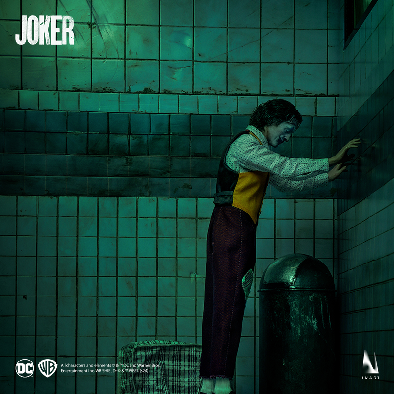 Joker collectible with detailed facial expression