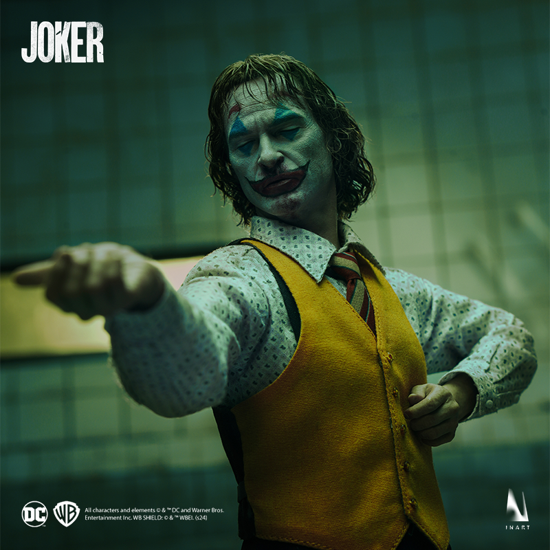 Joker figure capturing his diabolical charm