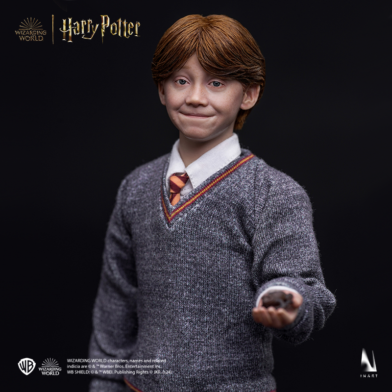 Ron Weasley figure in a dynamic pose, ready for wizarding adventures