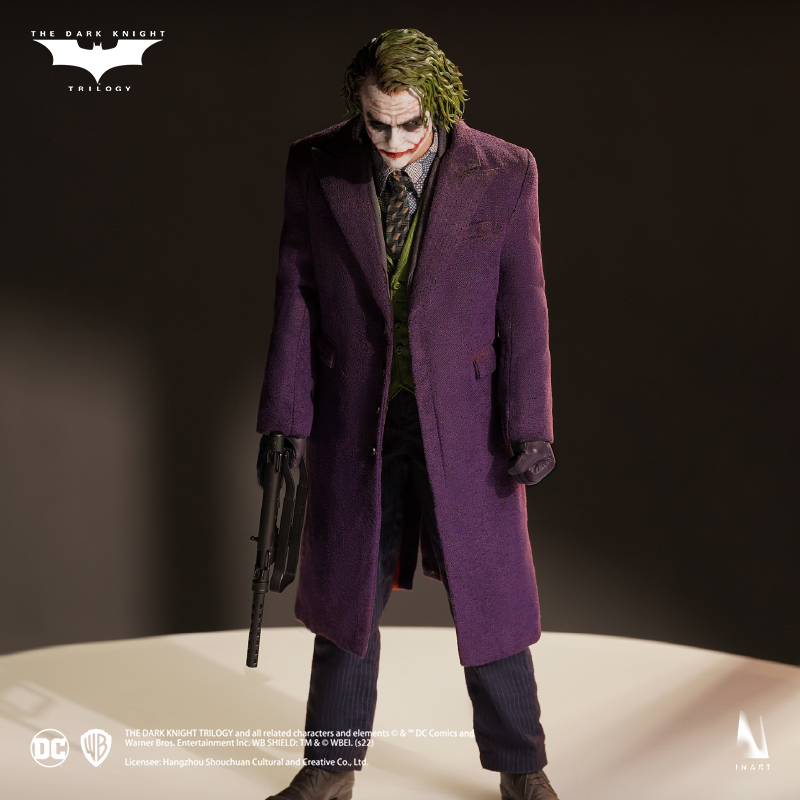 The Dark Knight Joker collectible with finely crafted details