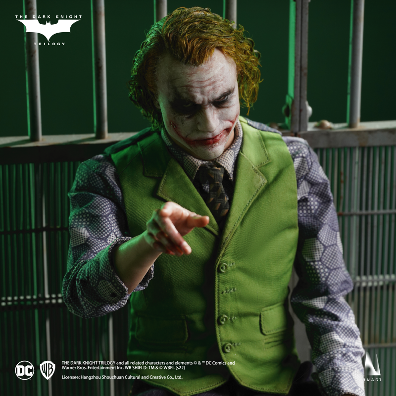 The Joker figure depicting his role as Batman's archenemy