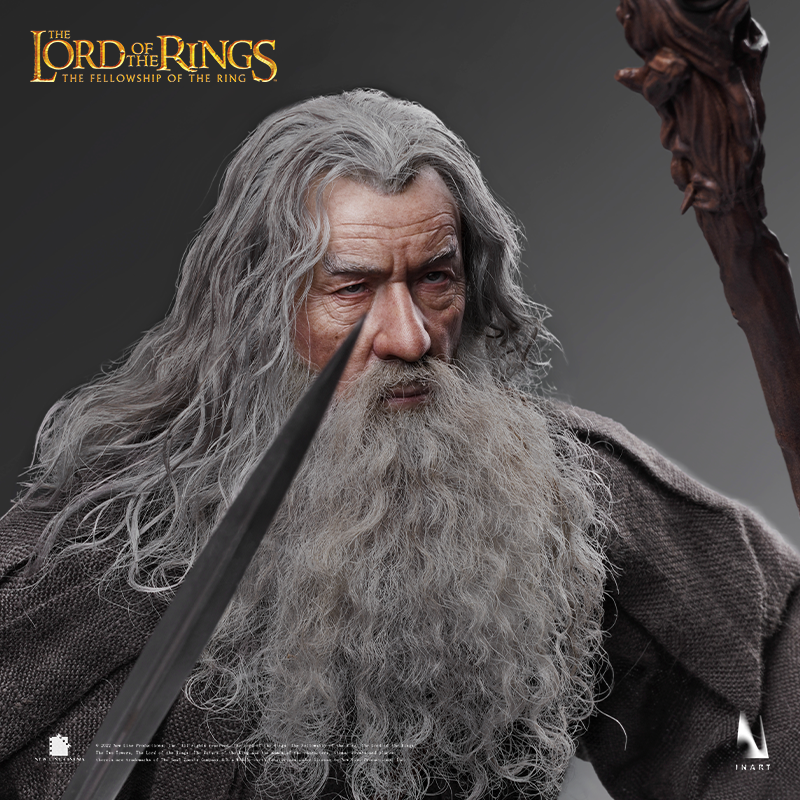 Replica of Gandalf The Grey from The Lord of the Rings