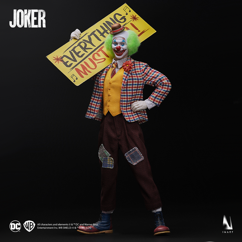 Collectible Joker featuring classic comic book style