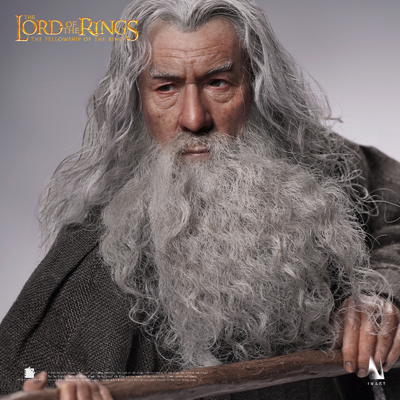 Gandalf The Grey figure in a majestic pose