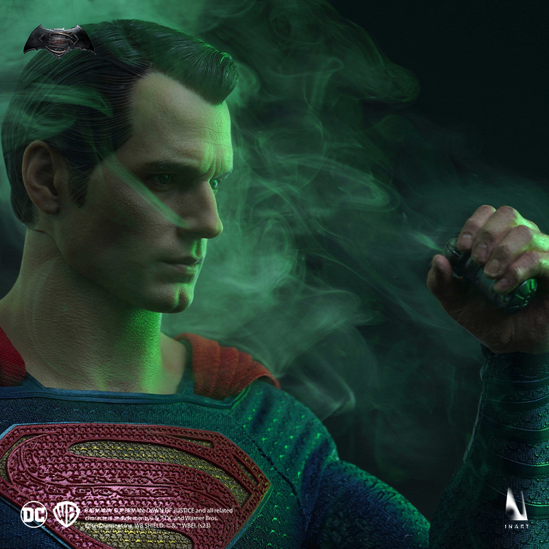 Superman collectible inspired by BvS, designed by INART