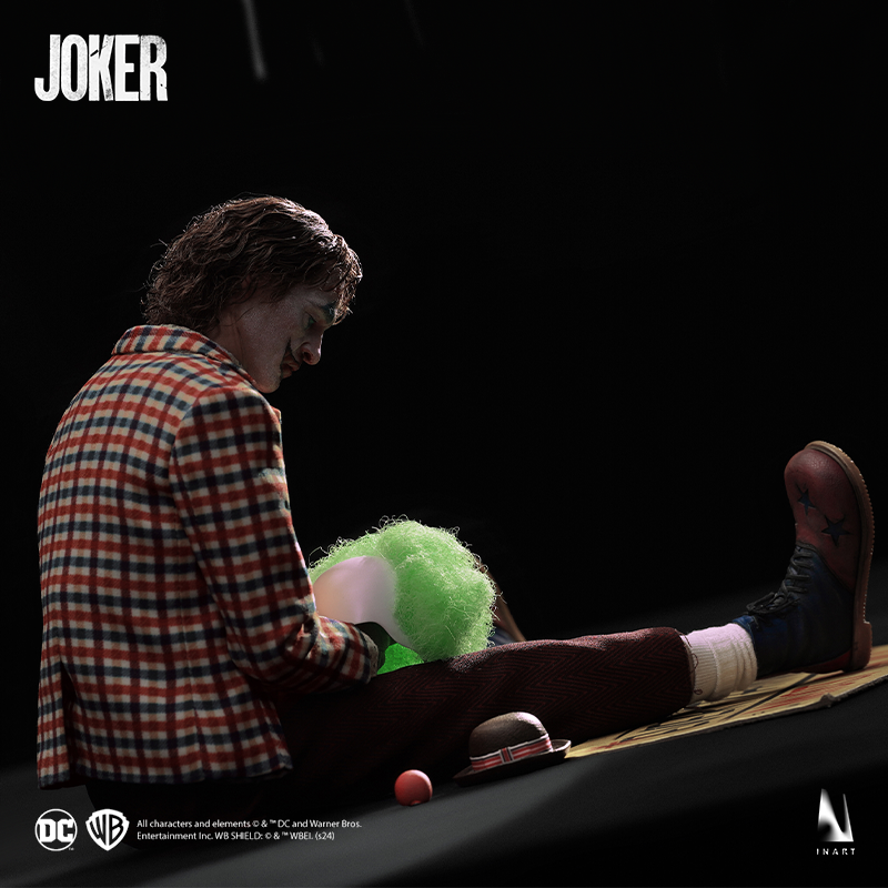 Collectible Joker figure with meticulous craftsmanship