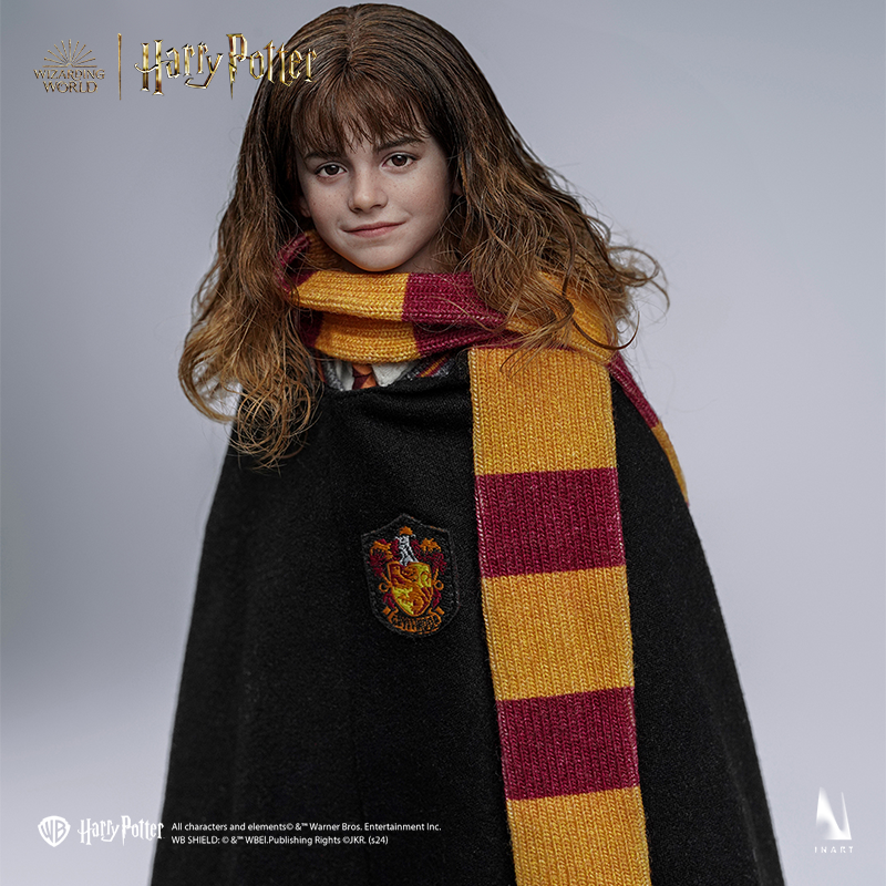 Miniature Hermione Granger character from the wizarding world