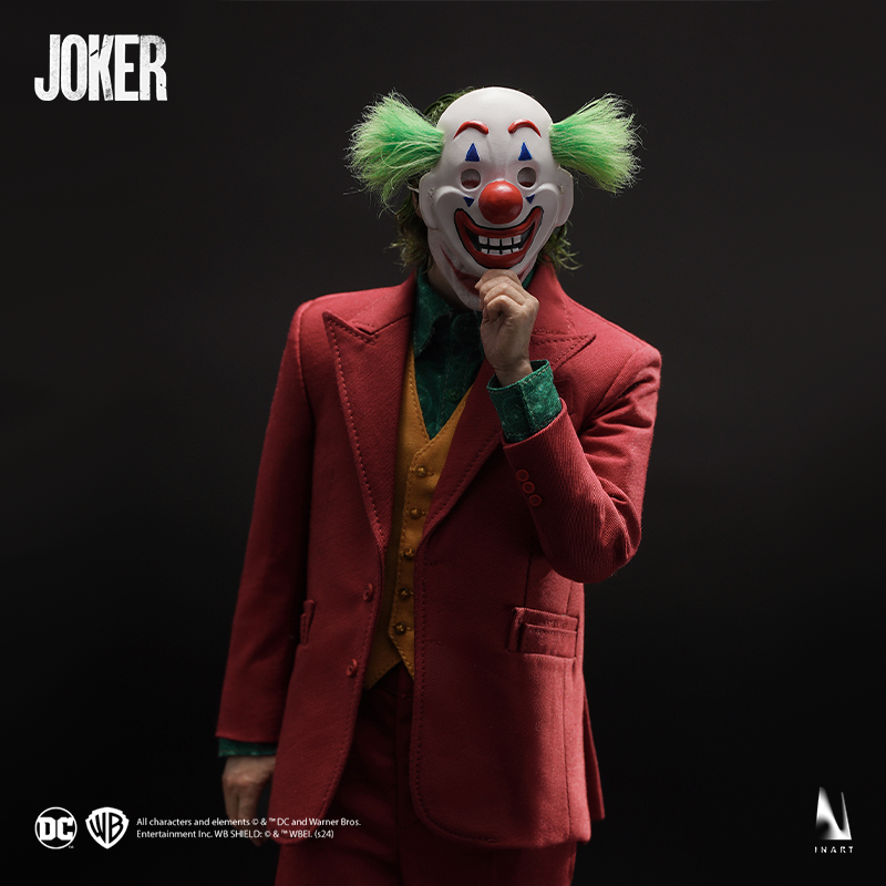 Miniature Joker figure with hand-painted details