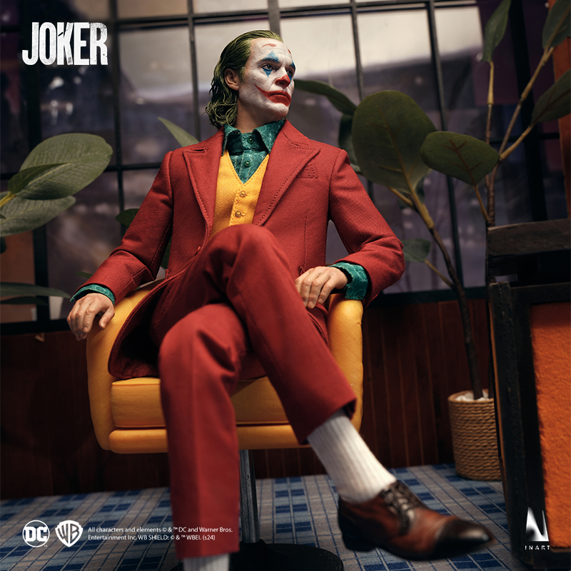 Collectible Joker with intricate detailing